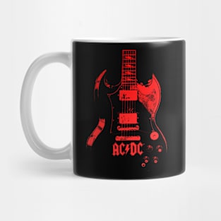 Guitar Acdc Mug